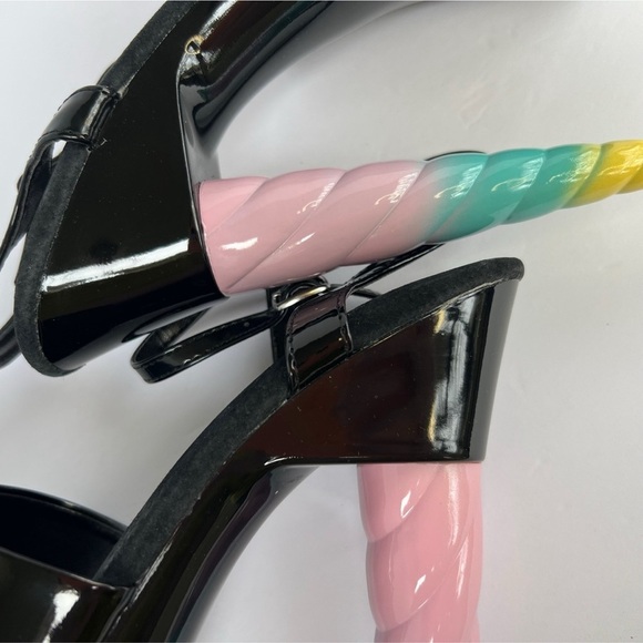 Ellie 7" Unicorn Heel Platform Shoes Stripper  Pole Dance Stilettos  777-Dashing - Picture 9 of 16